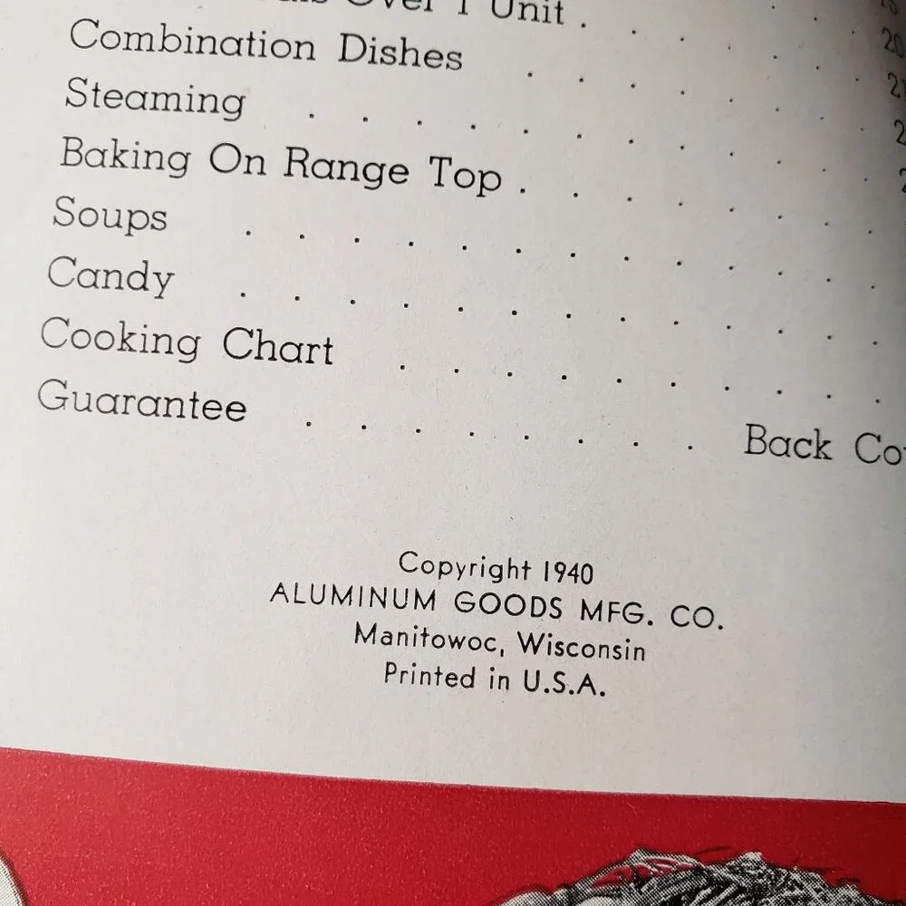 Vintage Mirro Pressure Cooker Cookbooks 1950 Masterbilt & 1972 Mirro-Matic